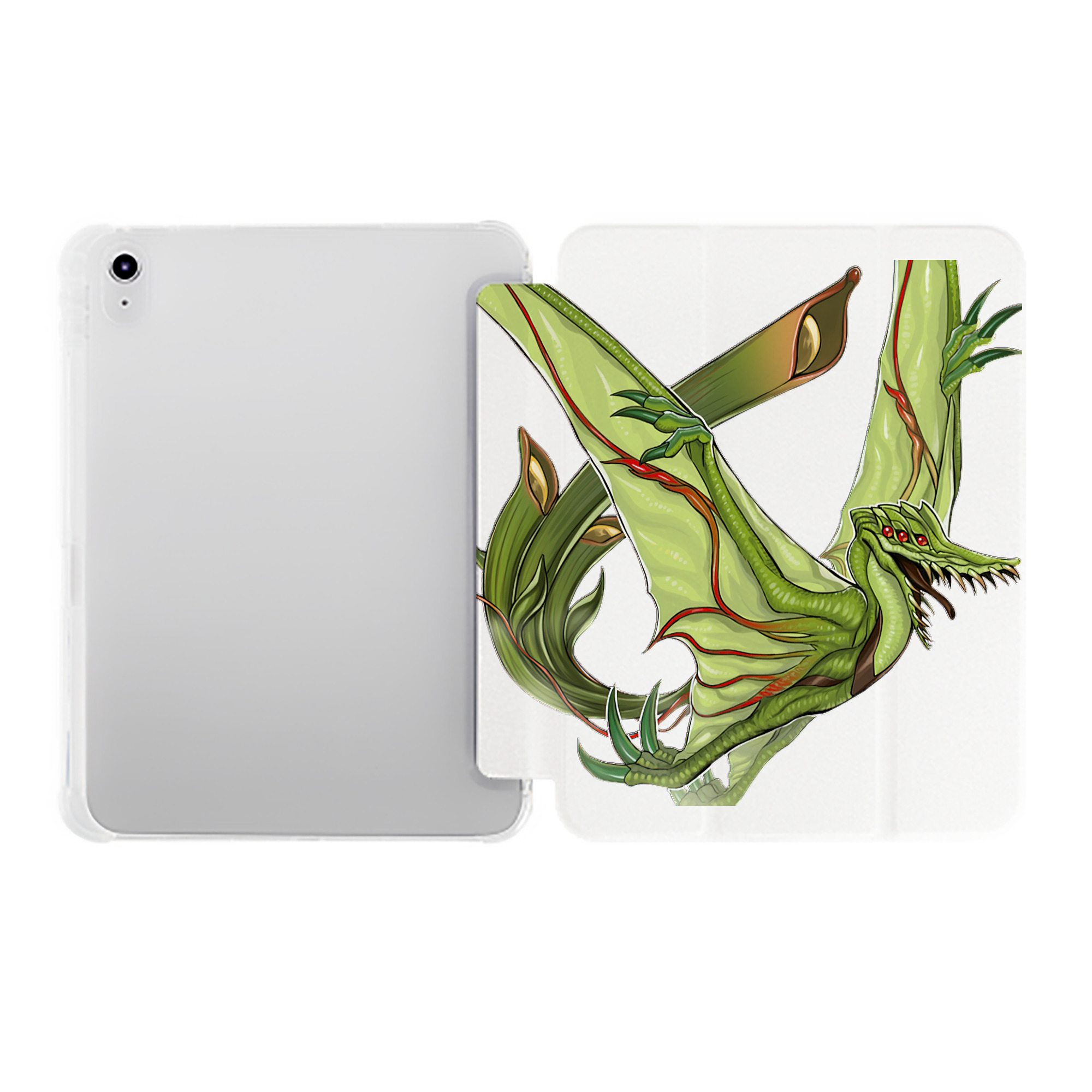 （画像用） 遊☆戯☆王 Yu-Gi-Oh! IPad ケース ペン収納付き 三つ折りスタンド PUレザー×シリコン 対応機種9.5/10.5/10.9インチ